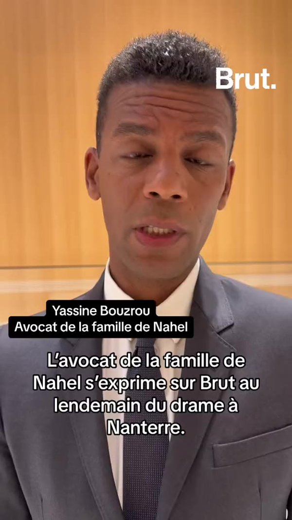 VIDEO Mort De Nahel Interview De L Avocat De La Famille Brut