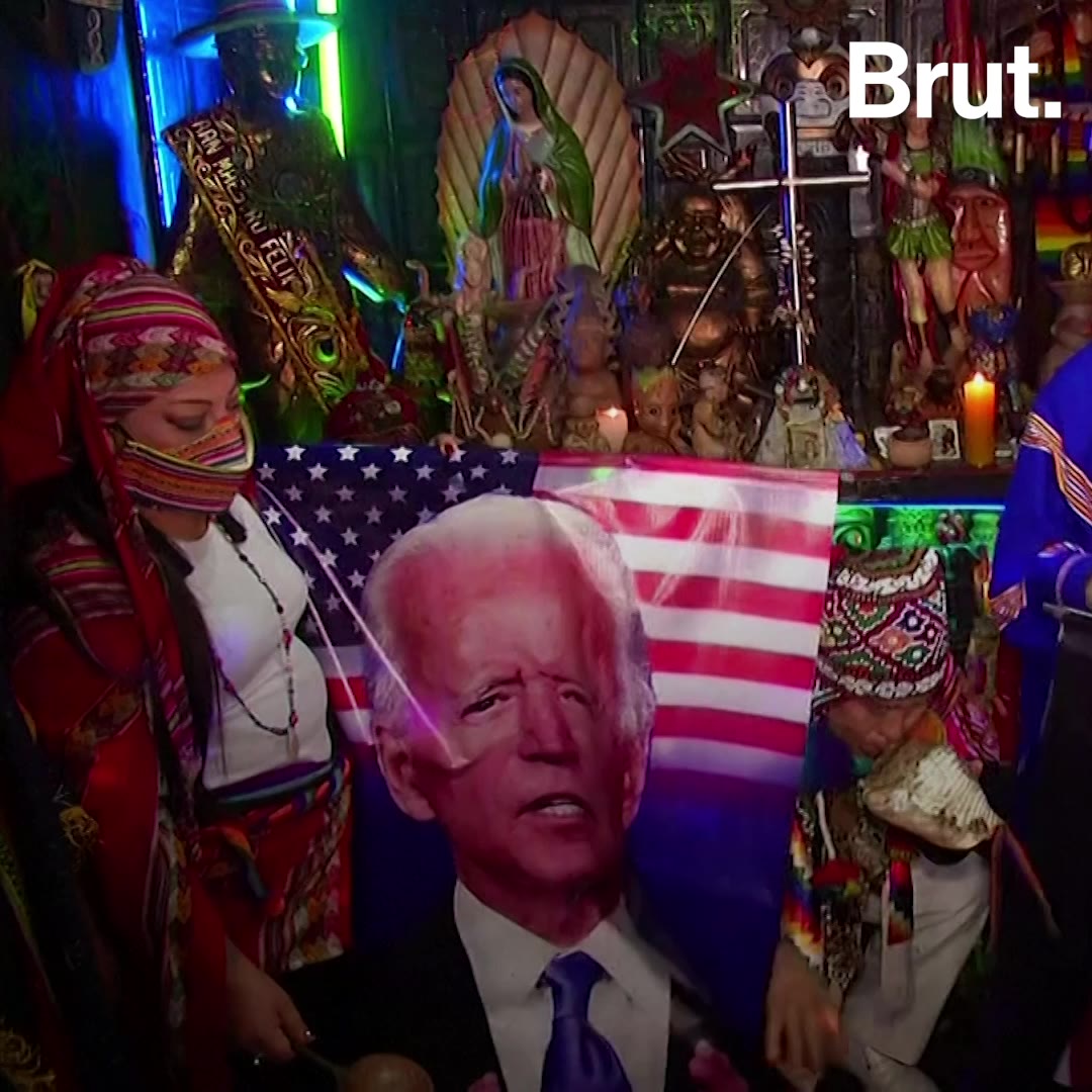 2020 election outcome according to Peruvian shamans | Brut.