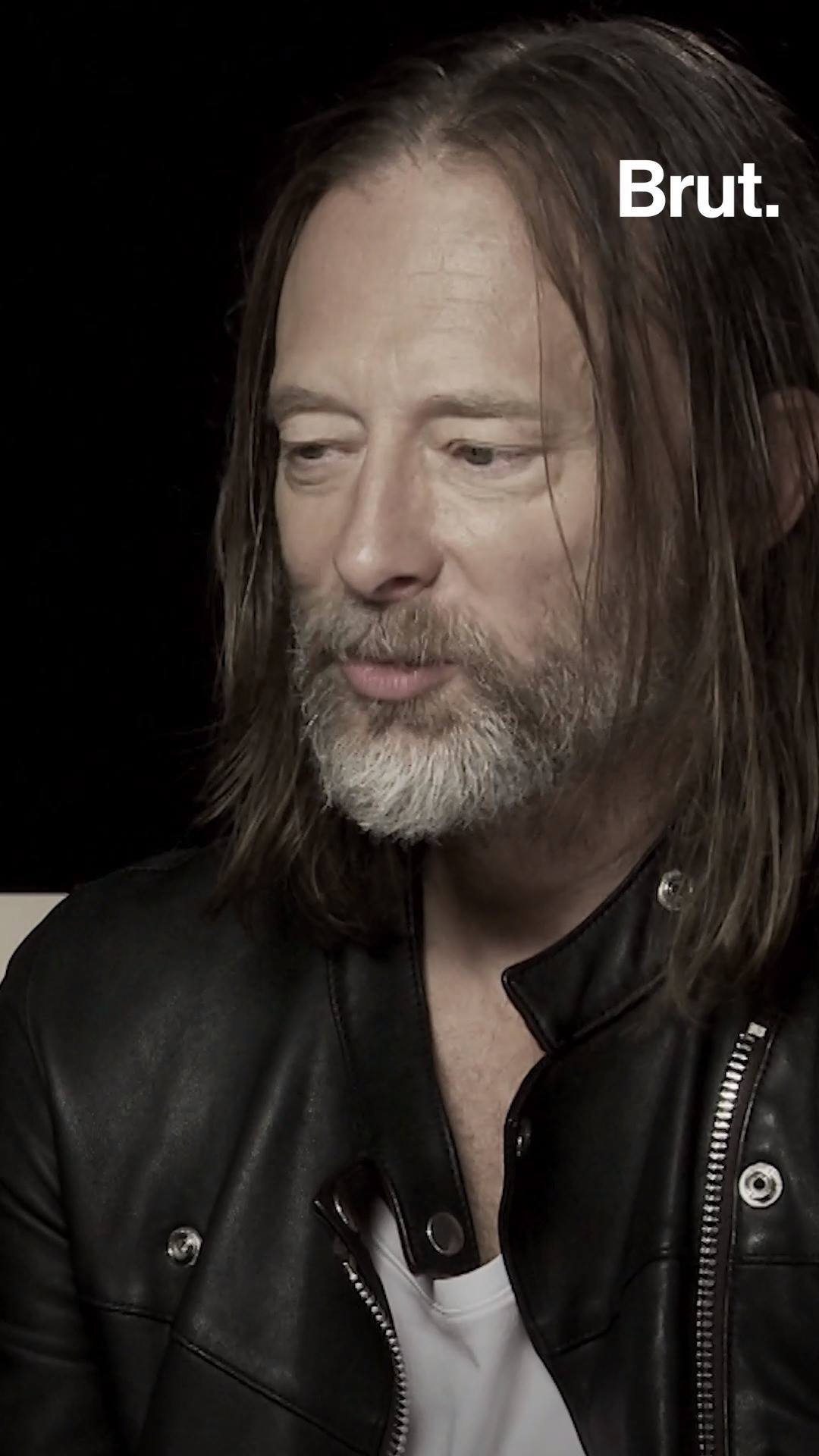 thom yorke leather jacket