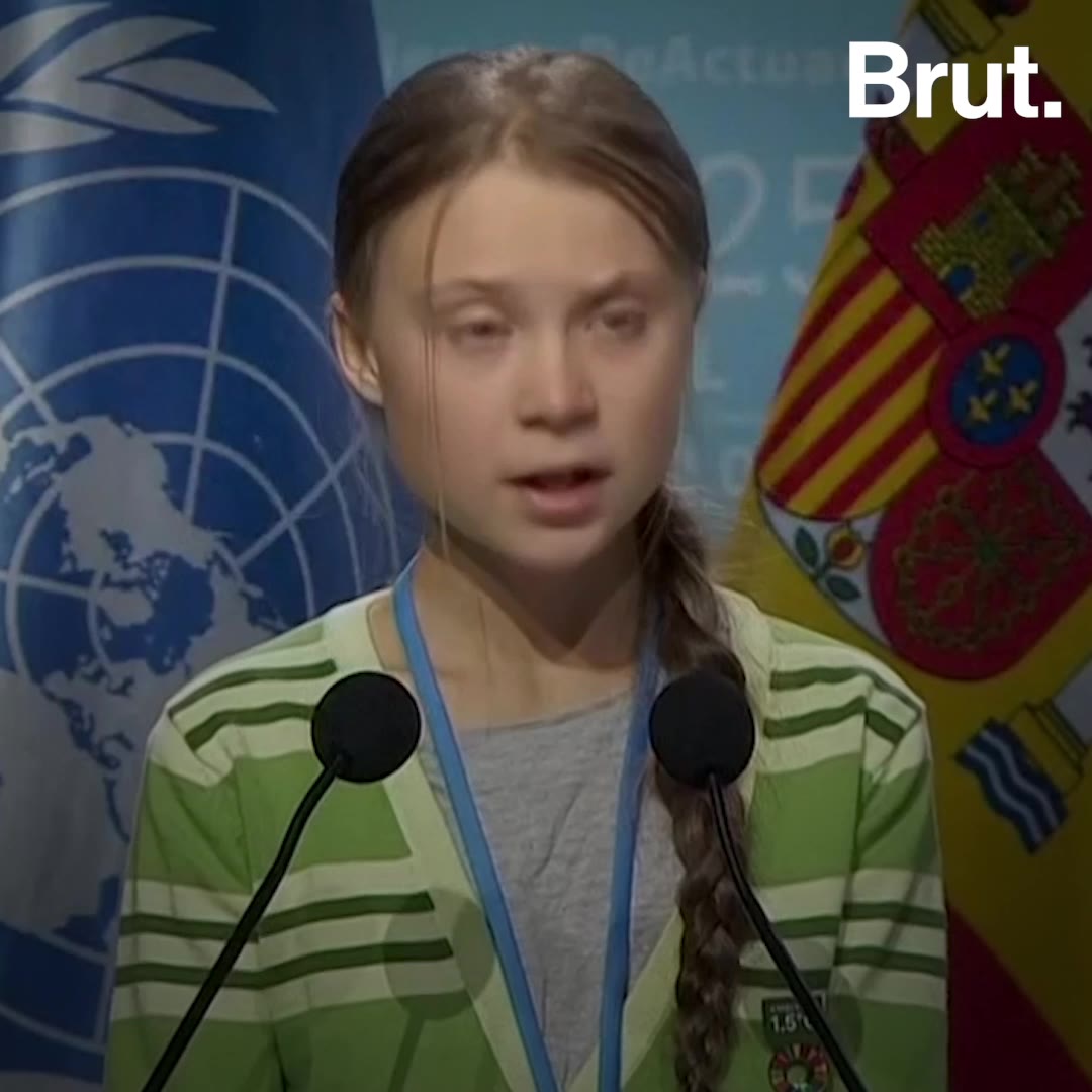 Greta Thunberg's Speech At The COP25 | Brut.