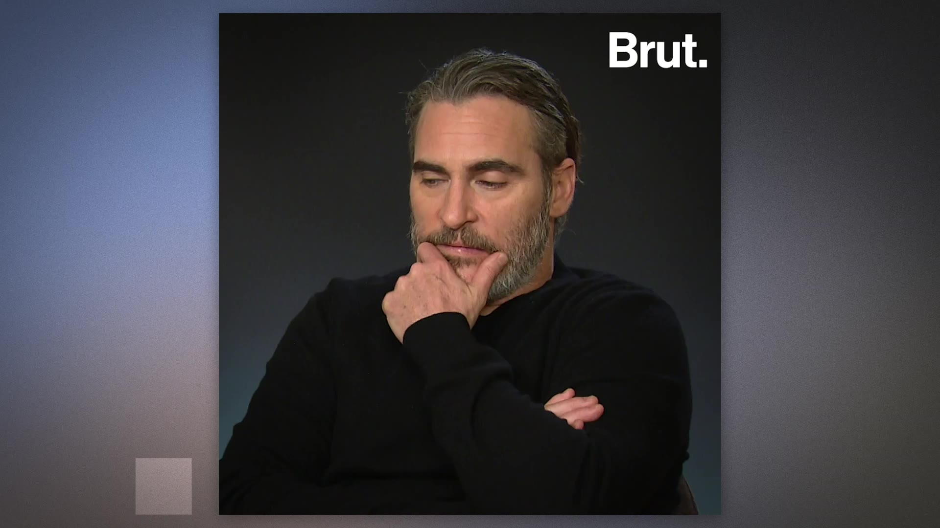 Interview Joaquin Phoenix Tells Brut Why He S Vegan Brut