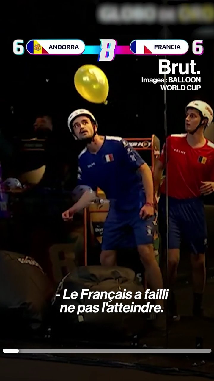 La première Coupe du monde de ballon de baudruche a eu lieu en Espagne