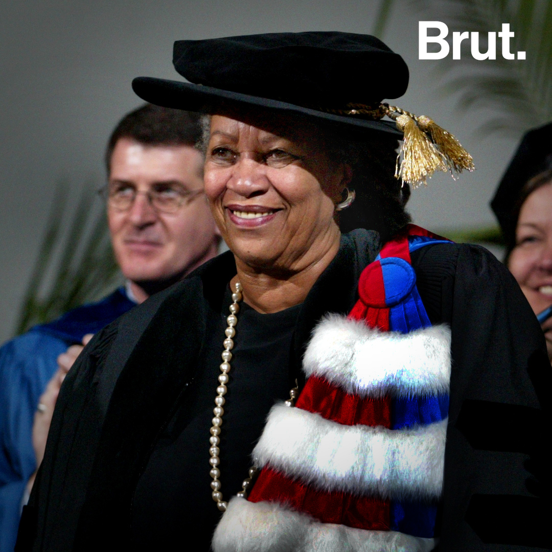 Toni morrison graduation speech image