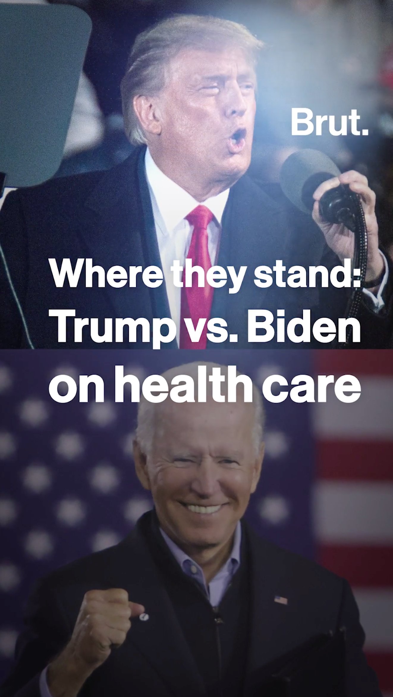 Trump Vs Biden On Health Care Brut