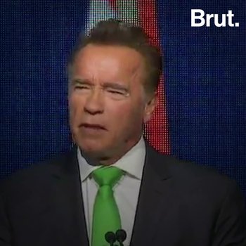 Arnold Schwarzenegger honra a Greta Thunberg