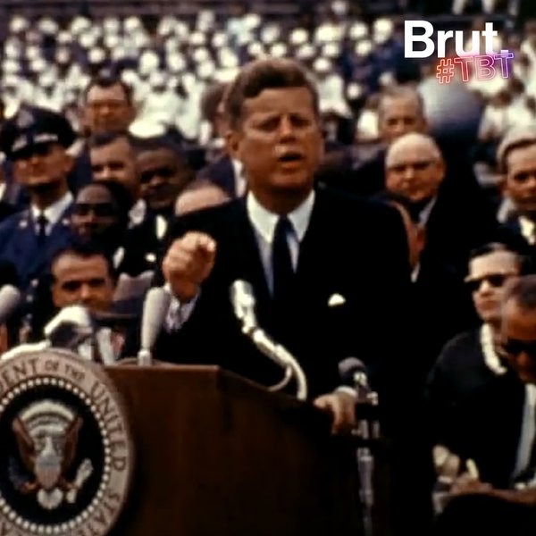 Tbt Jfk S Speech About Going To The Moon Brut
