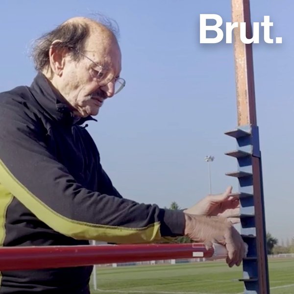 À 83 ans, Daniel continue de récolter des médailles en saut en hauteur