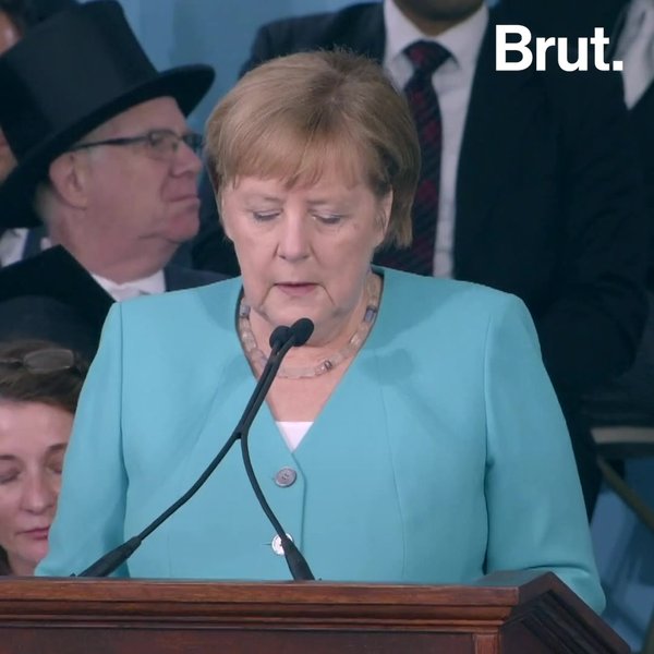 Angela Merkel Jabs Trump In Harvard Commencement Speech Brut