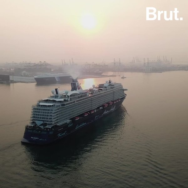 pasjauge brute des navires a passagers
