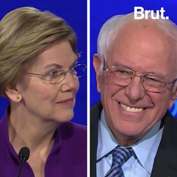 Bernie Sanders Vs Elizabeth Warren On Female Candidates Brut 4203