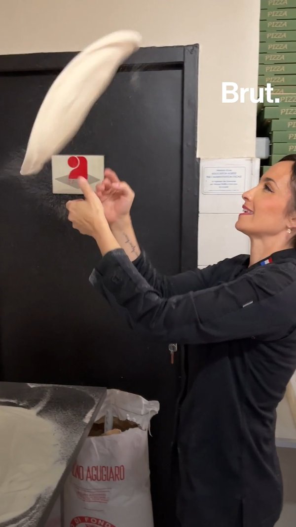 Caroline Maya, Française et championne du monde de pizza Brut.