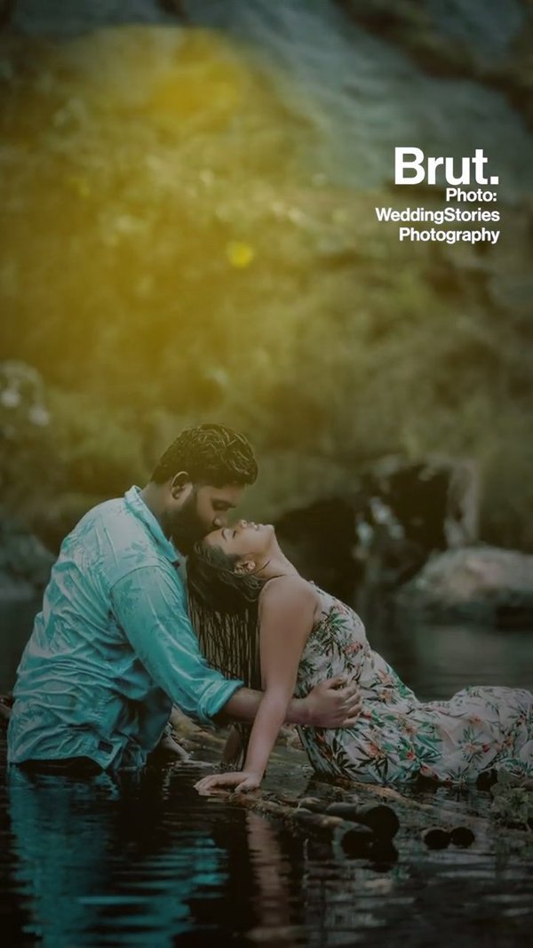 Couple Trolled for Intimate Post-Wedding Photoshoot Brut. pic