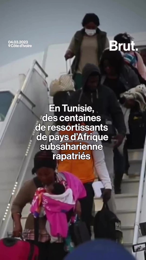 Des Centaines De Migrants Africains Rapatriés De Tunisie | Brut.