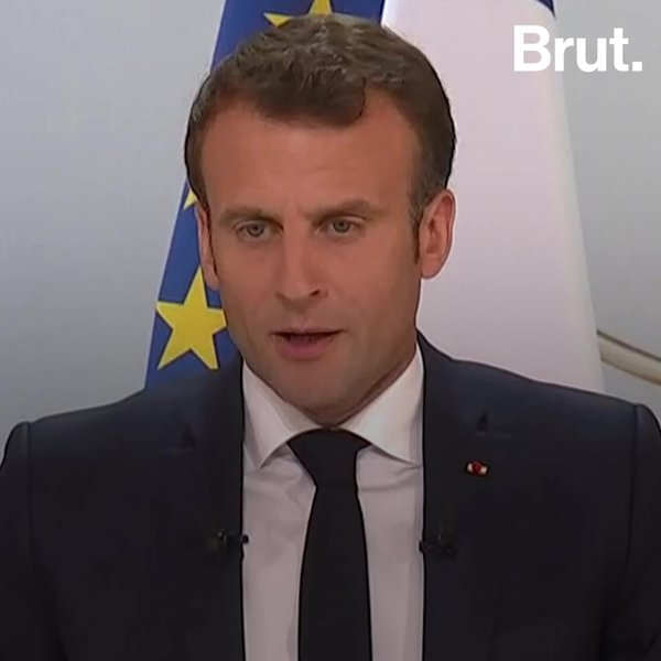 Emmanuel Macron veut remettre des fonctionnaires sur le terrain | Brut.