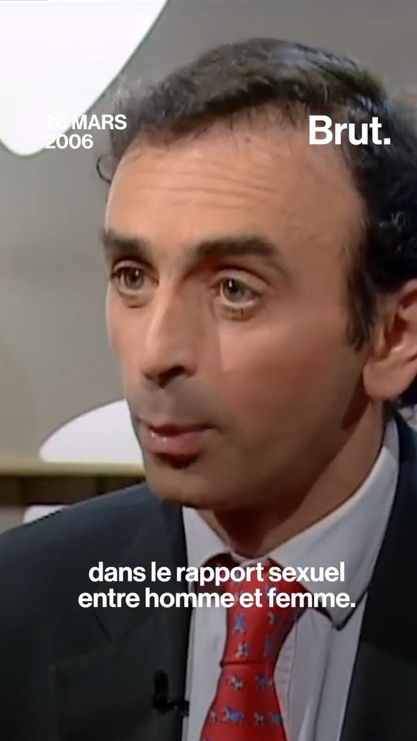 Eric Zemmour Et Sa Vision Des Femmes En 10 Citations Brut