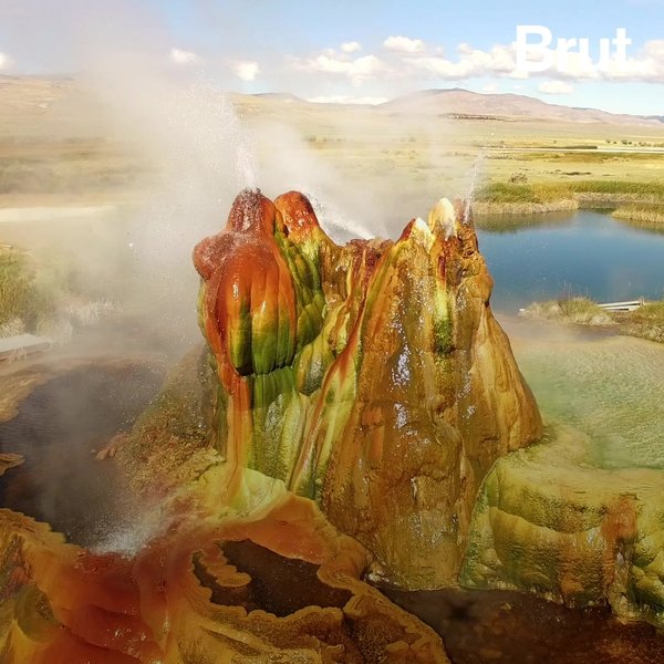 Fly Geyser In Nevada Is A Manmade Wonder Brut