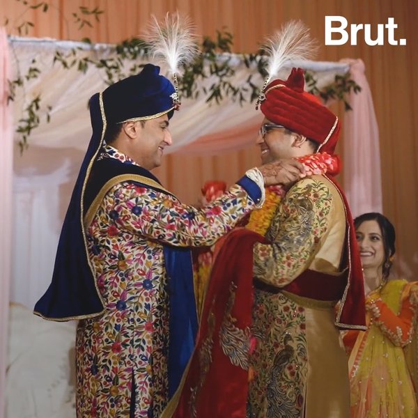How A Gay Indian Wedding Is Breaking Gender Stereotypes Brut