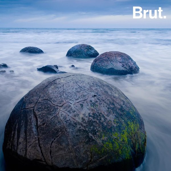 How did the Moeraki Boulders form? Brut.