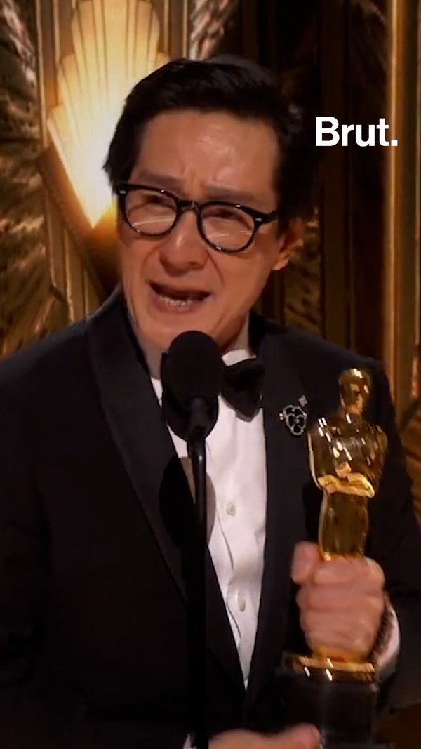 Michelle Yeoh Oscar acceptance speech Brut.