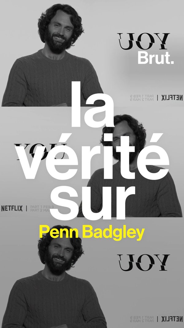 Penn Badgley de “You” se confie à Brut | Brut.