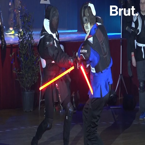 Lightsaber Dueling is a sport in France Brut.