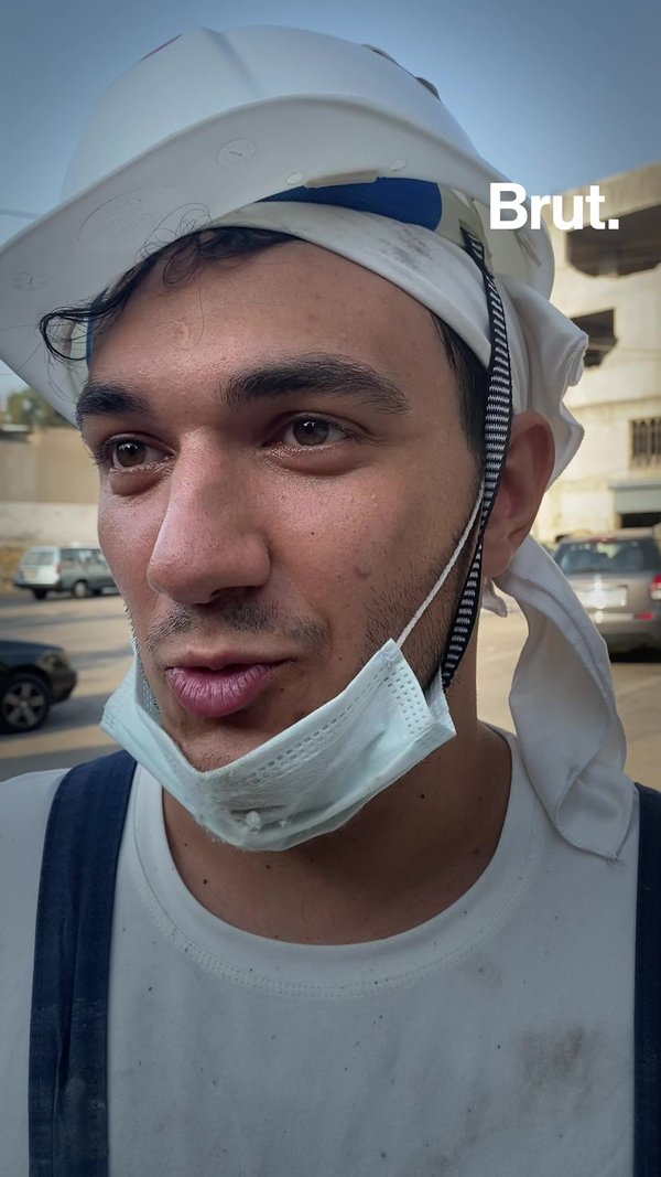 Los jóvenes de Beirut se movilizan para reconstruir las viviendas