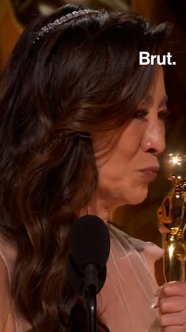 Michelle Yeoh Oscar acceptance speech Brut.