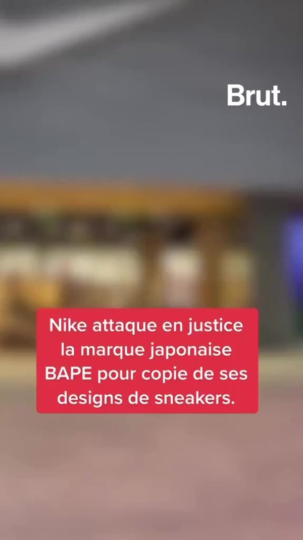 Nike attaque BAPE. | Brut.