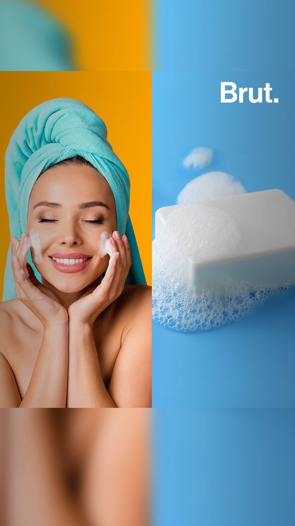 Ordinary soap vs. Face wash The best bet against pimples Brut.