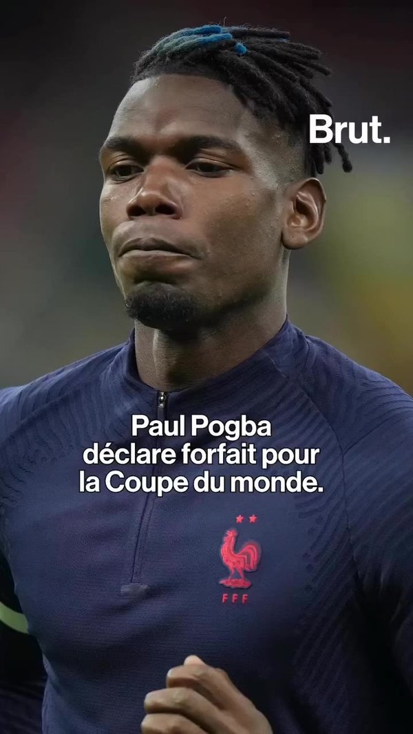 Paul Pogba Déclare Forfait Pour La Coupe Du Monde | Brut.