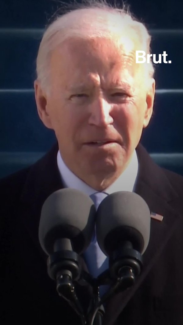 President Biden calls for unity in inaugural address