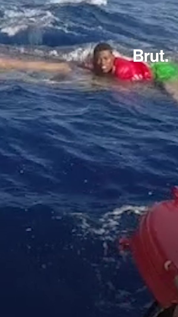 Rescate de un bebé en pleno Mediterráneo