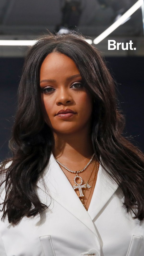 Rihanna is the youngest self-made billionaire woman Brut. photo pic