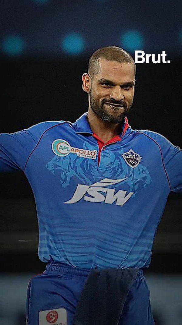 Shikhar Dhawan shows a glimpse of Team India's new jersey