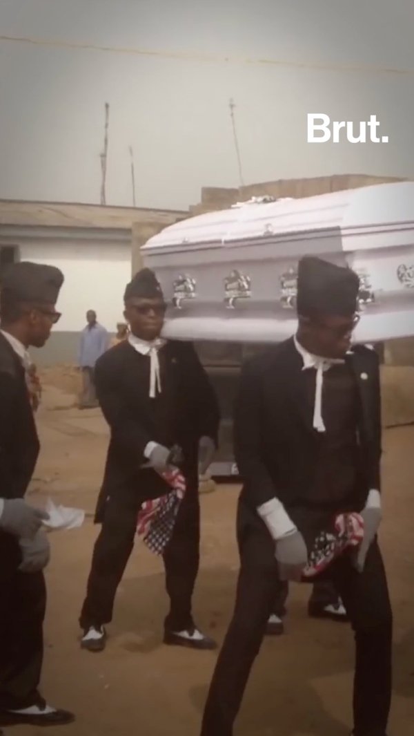 The Dancing Coffin Meme Explained Brut