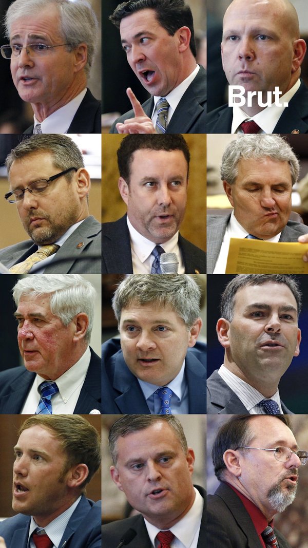 The men legislating about women’s bodies in America