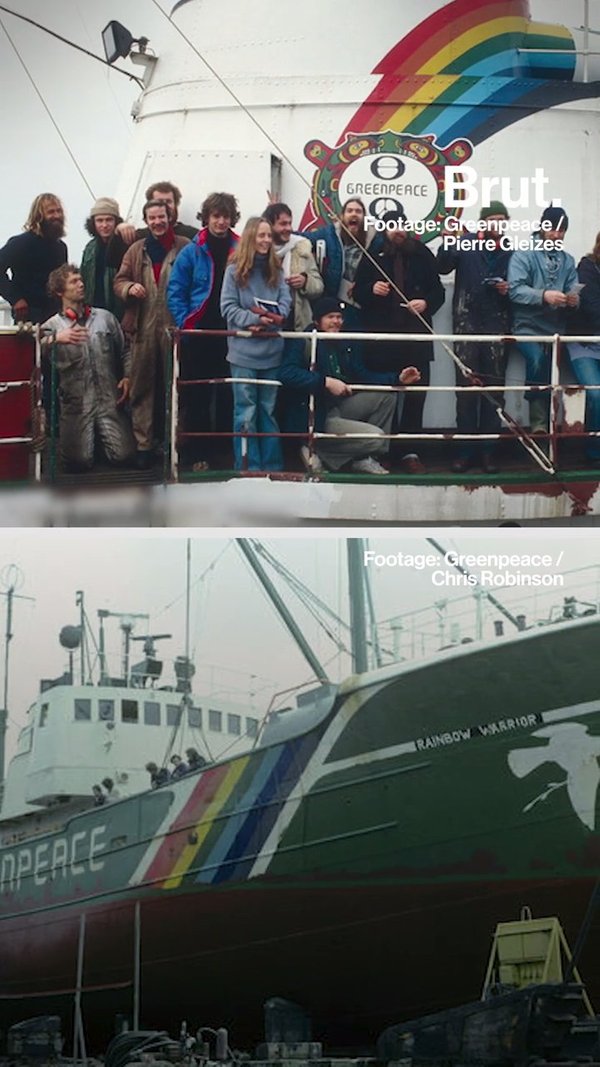 The story of the Rainbow Warrior Brut.