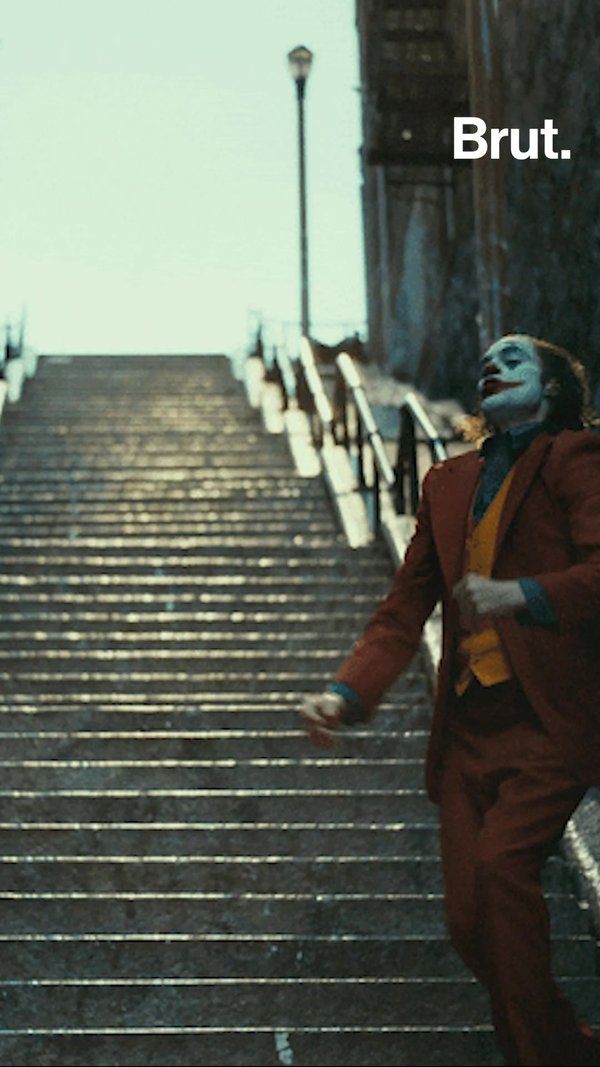 Tourists Flock To Joker Stairs Brut Tourists Flock To Joker Stairs Brut