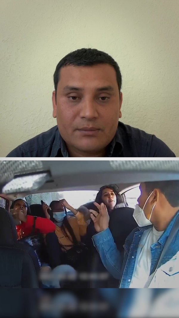 Uber driver tells assault story Brut.