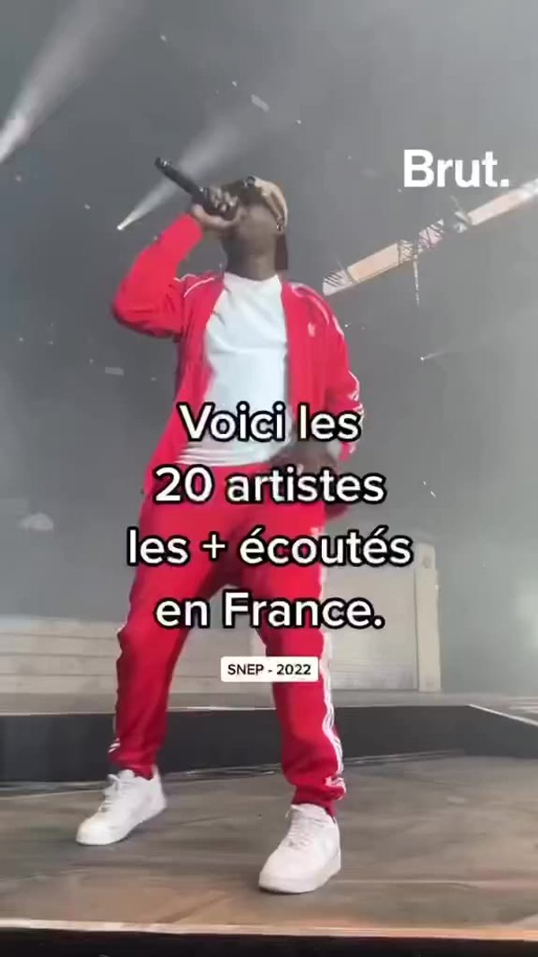 Voici Les 20 Artistes Les Plus écoutés En France Brut 